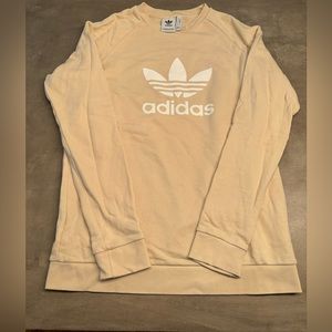 Adidas Crewneck - Beige - M - $20